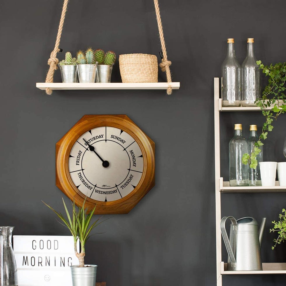 Day of the Week Wall Clock 