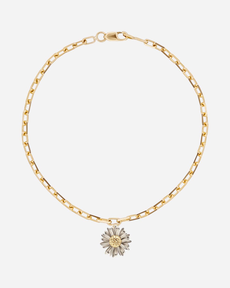 Flora 14K Charm Bracelet 