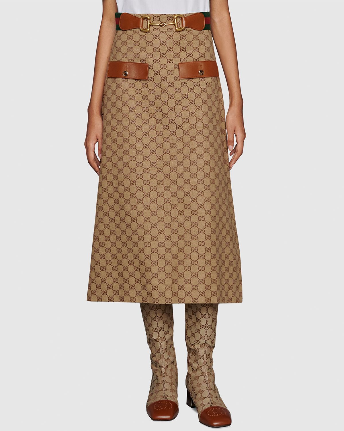 Gucci peasant skirt hotsell