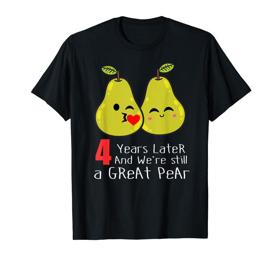 4th Wedding Anniversary Shirt 
