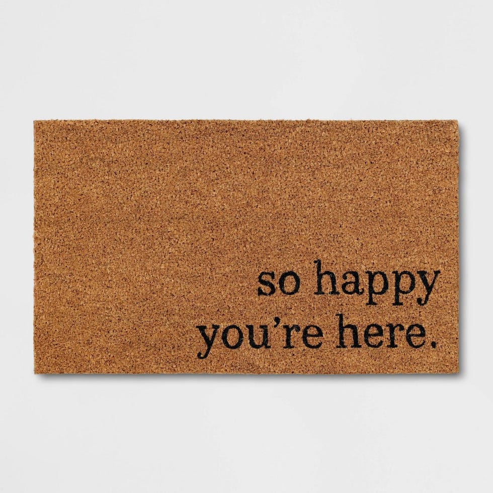 'So Happy You're Here' Doormat