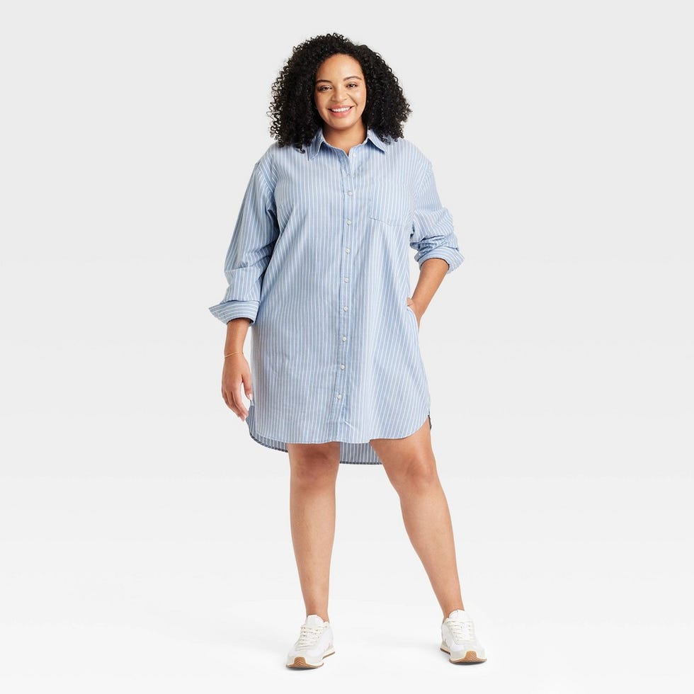 Long Sleeve Mini Shirtdress