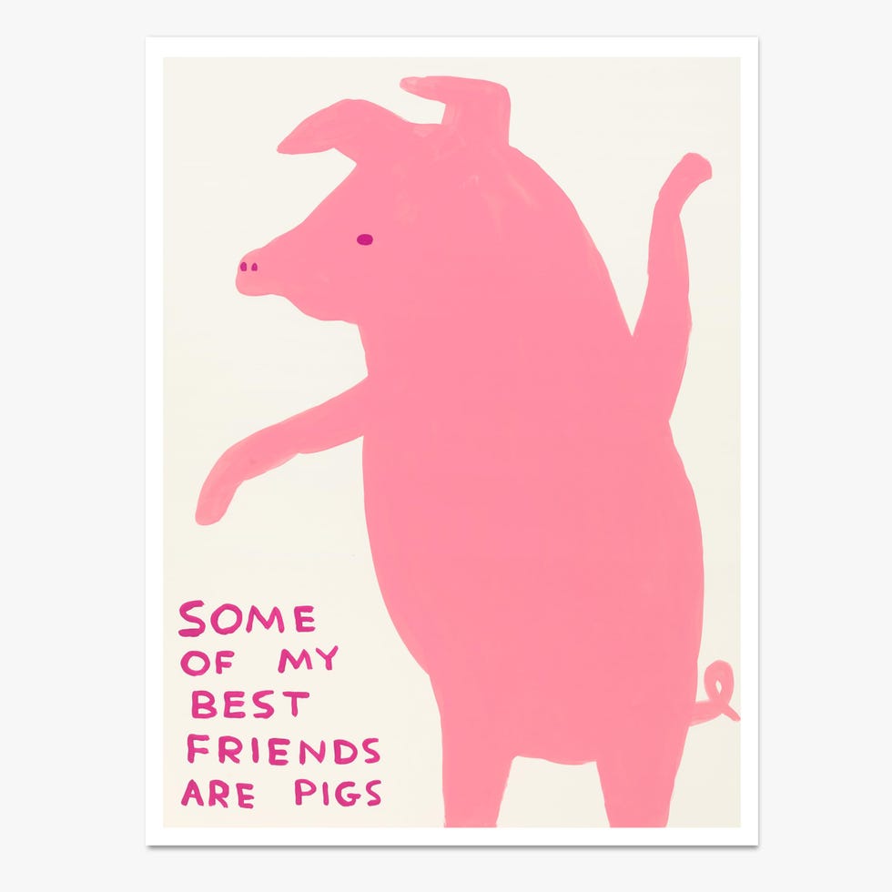 Póster "Some of my best friends are pigs"