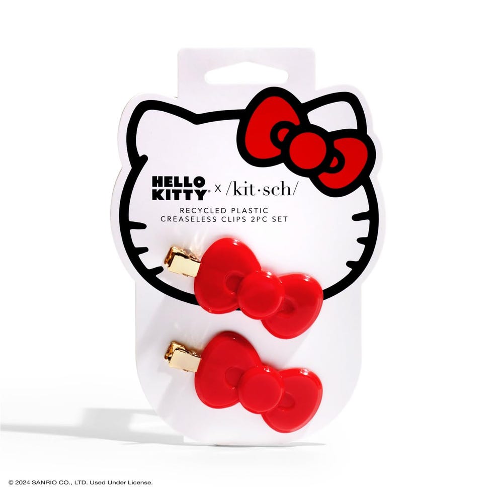 Hello Kitty Bow Hair Clips