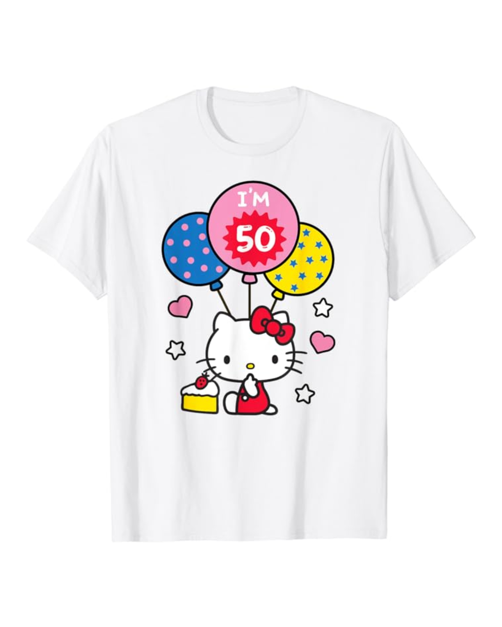 Hello Kitty 'I'm 50' Birthday T-Shirt