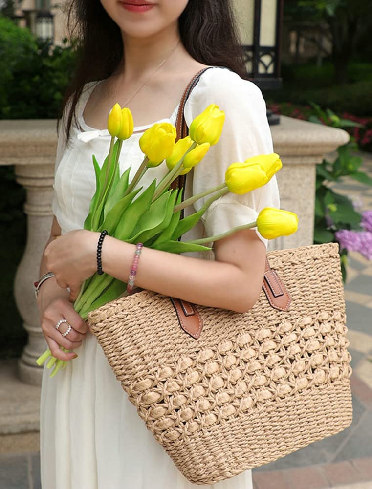 Straw Hobo Bag