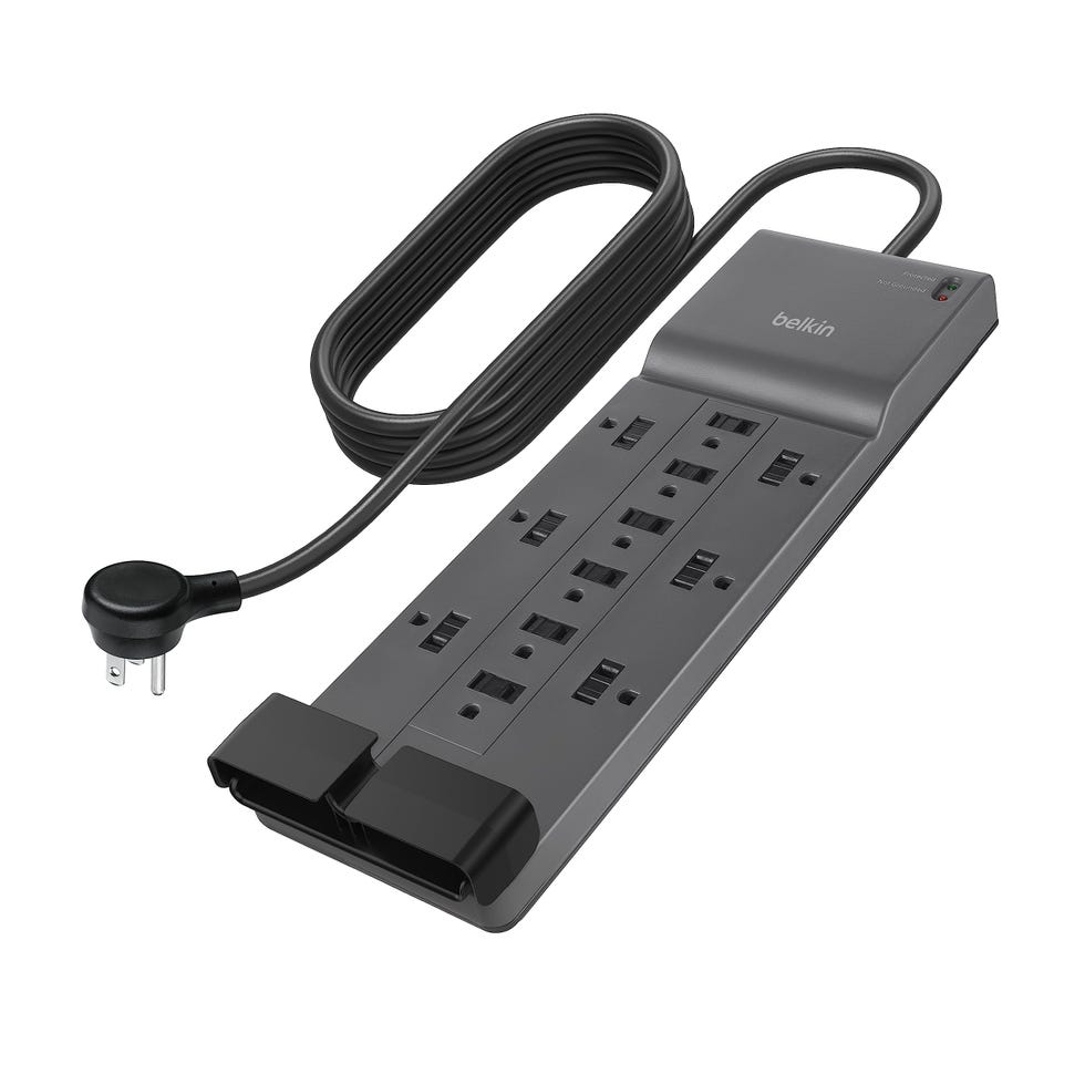 12-Outlet Surge Protector Power Strip 