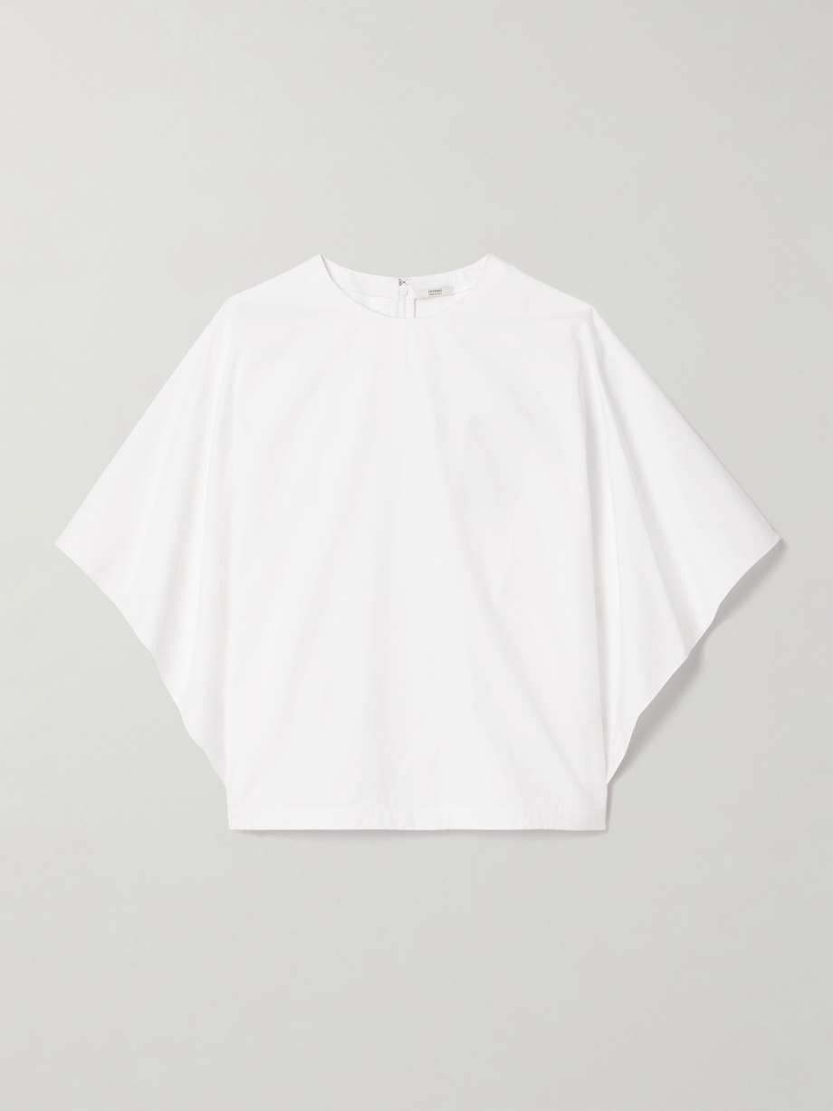 Tenley Cotton-Poplin Top