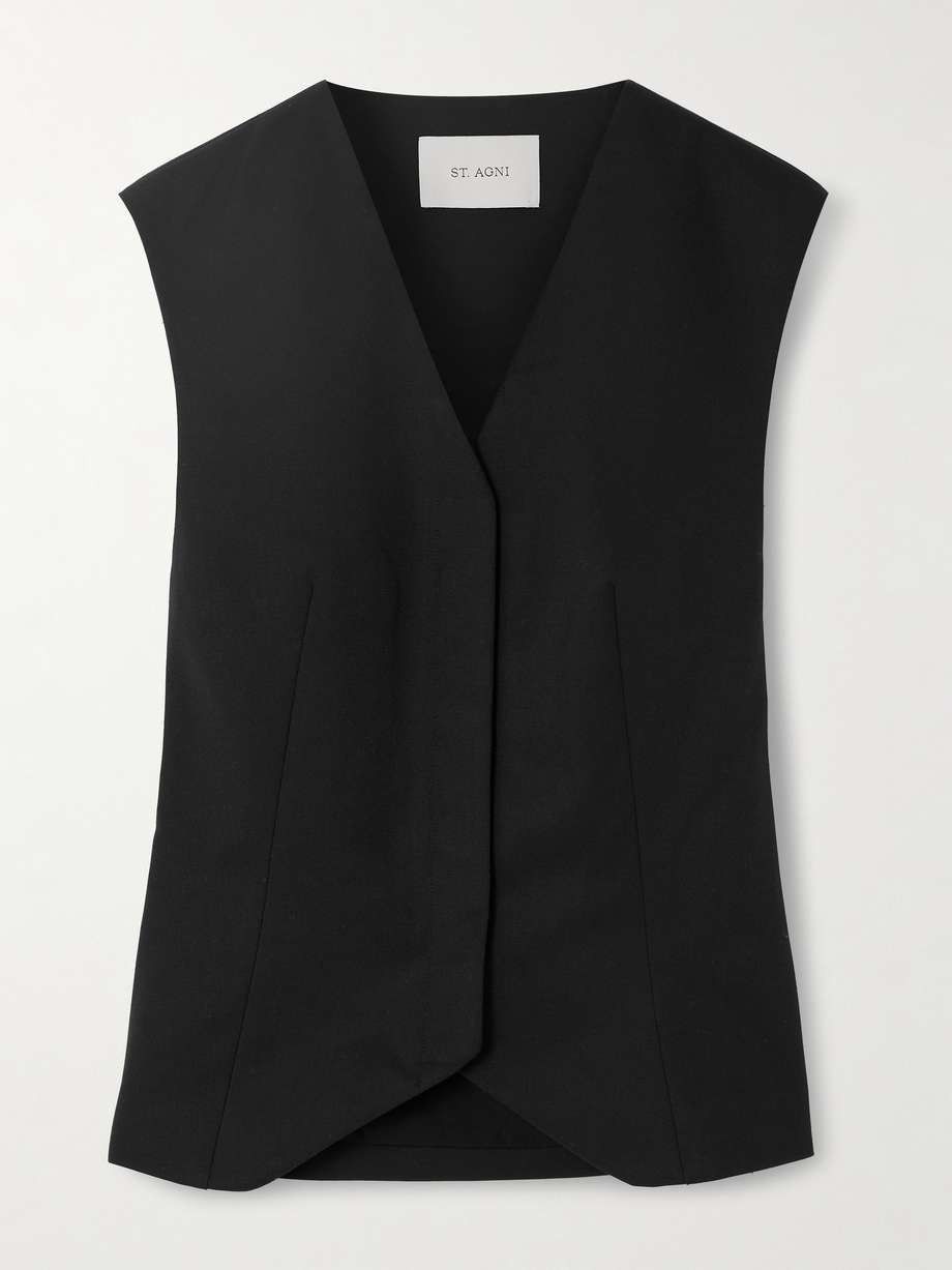 Recycled-Twill Vest