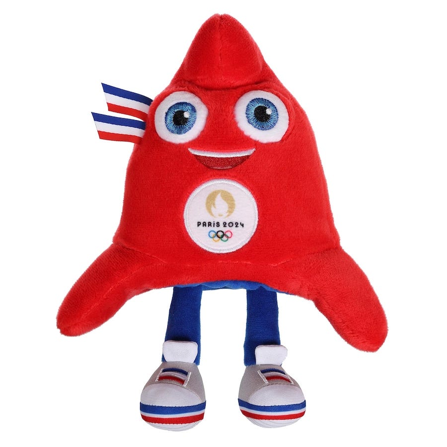 Olympics Plush Mascot 