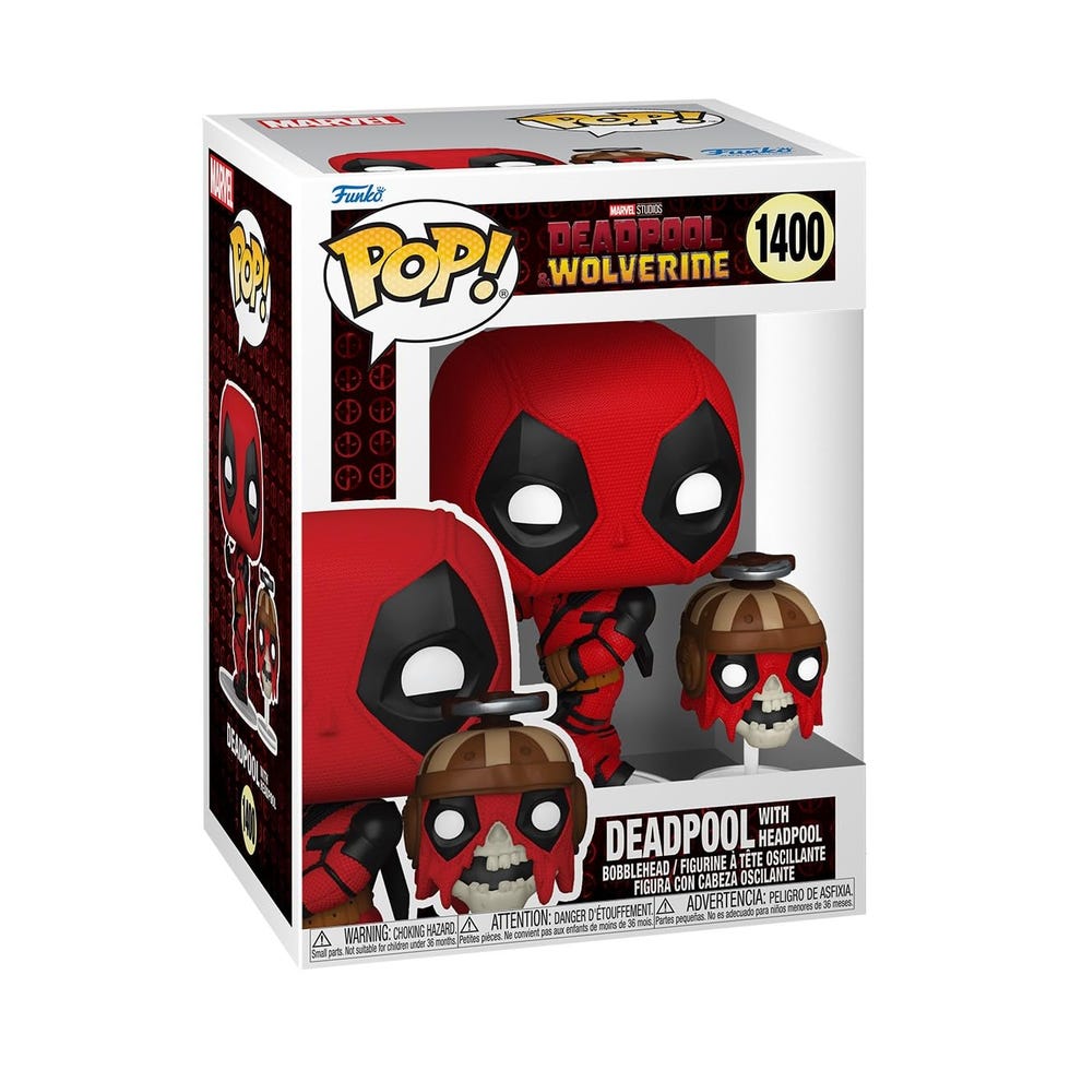 Funko Pop!  & Buddy: Deadpool & Wolverine's Deadpool with Headpool