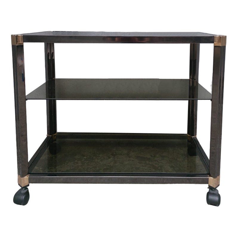 Hollywood Regency Bar Cart