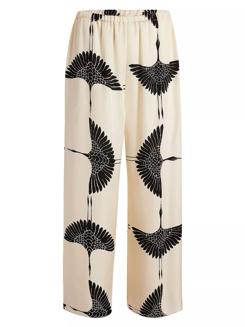 Mindy Printed Wide-Leg Pants