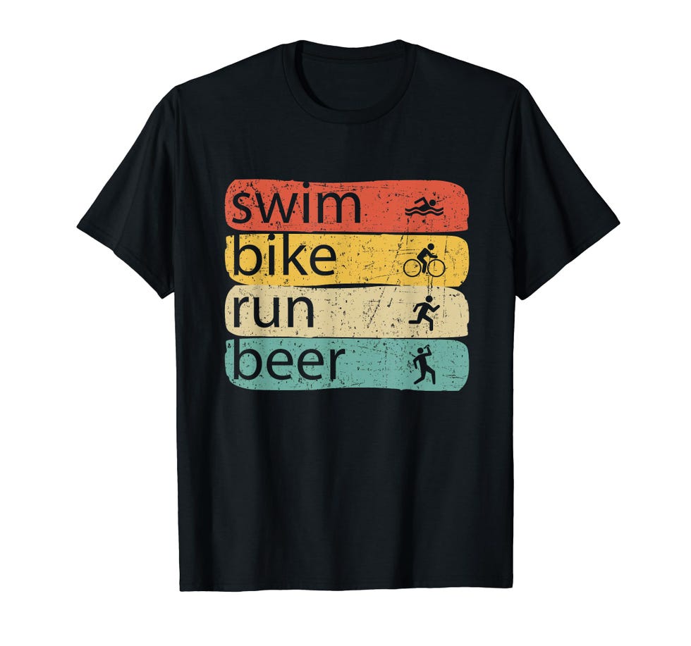 Triatlón Natación Ciclista - Corredor Triatleta Camiseta