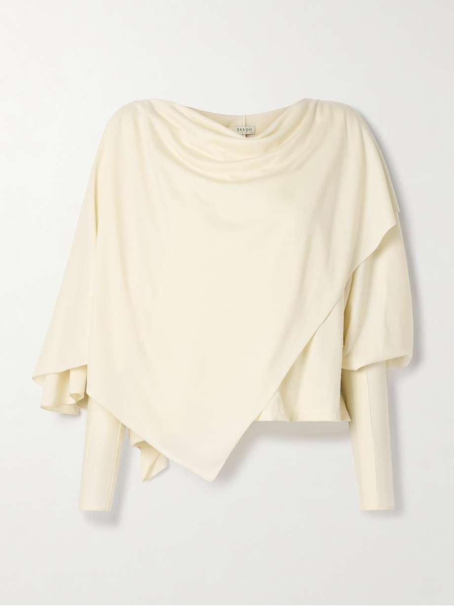 Lazelle Layered Wool Top