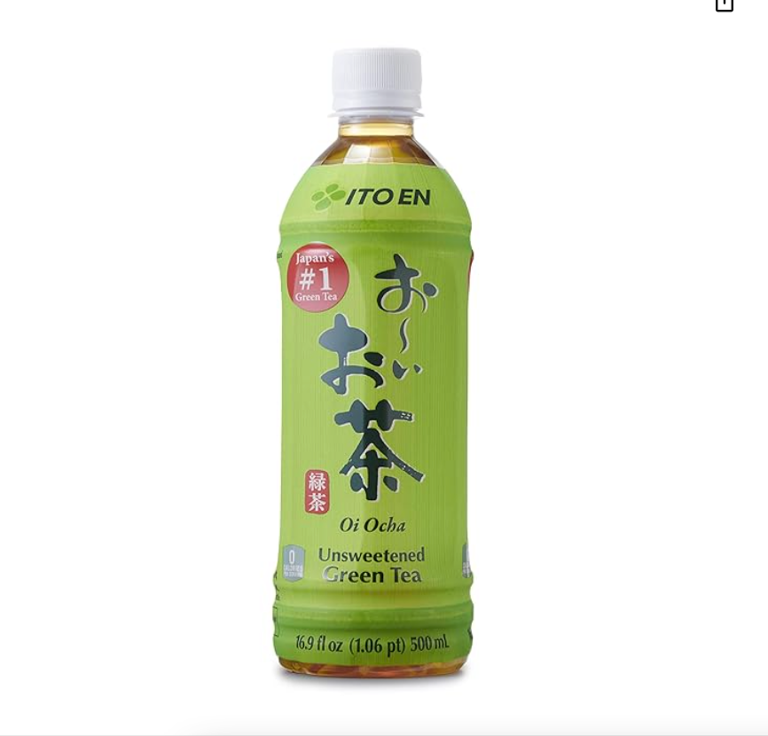 Oi Ocha, Unsweetened Iced Green Tea - 16.9 oz bottle