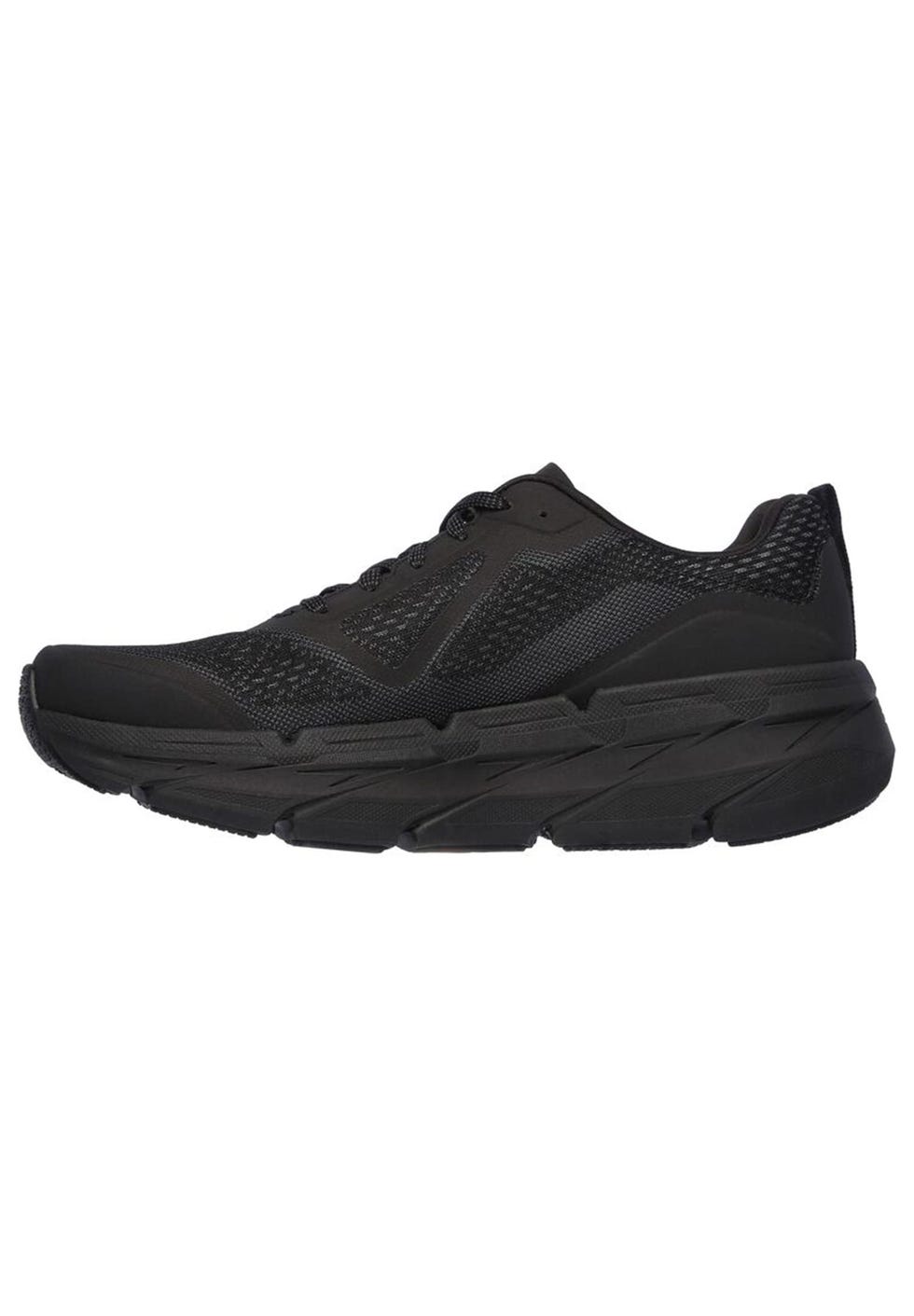 Skechers Max Cushioning Premier Vantage, Scarpe da corsa Uomo, Black Charcoal, 45 EU