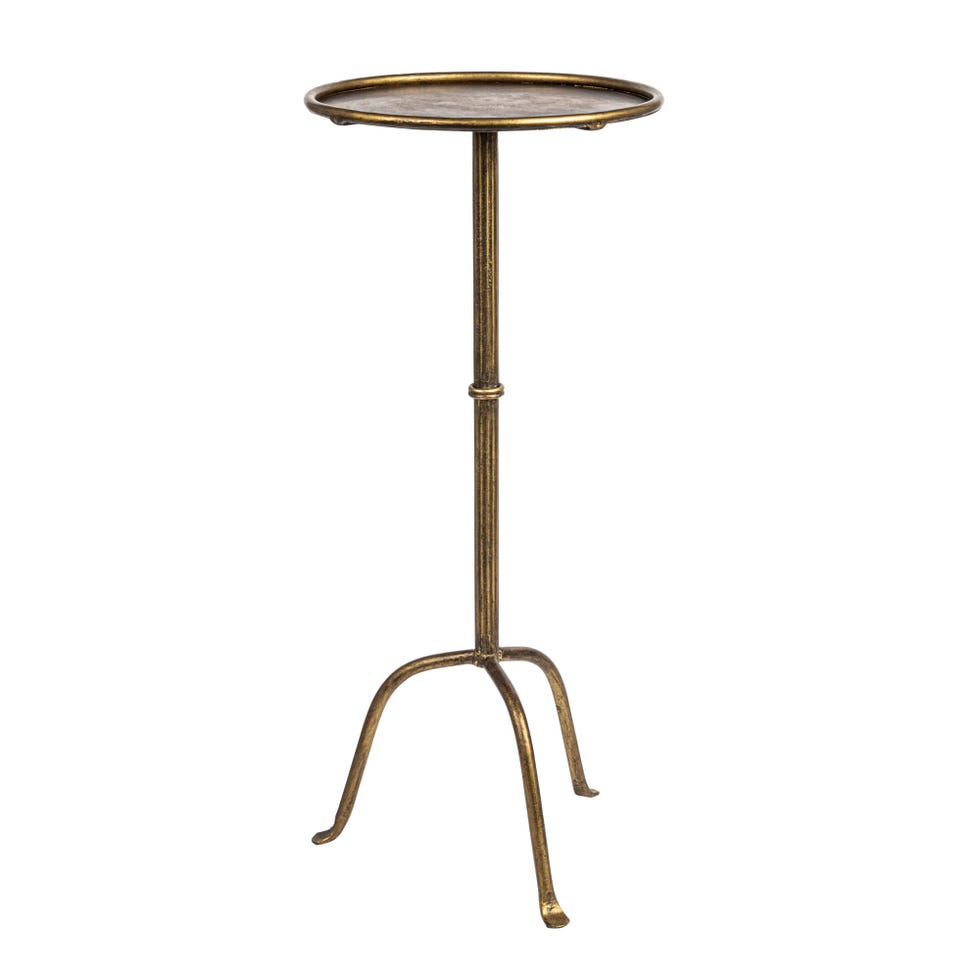 Old brass Martini table