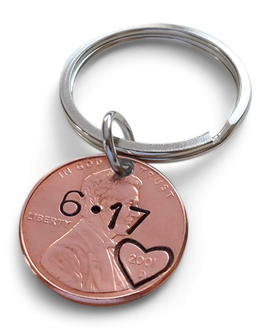 Personalized Penny Keychain