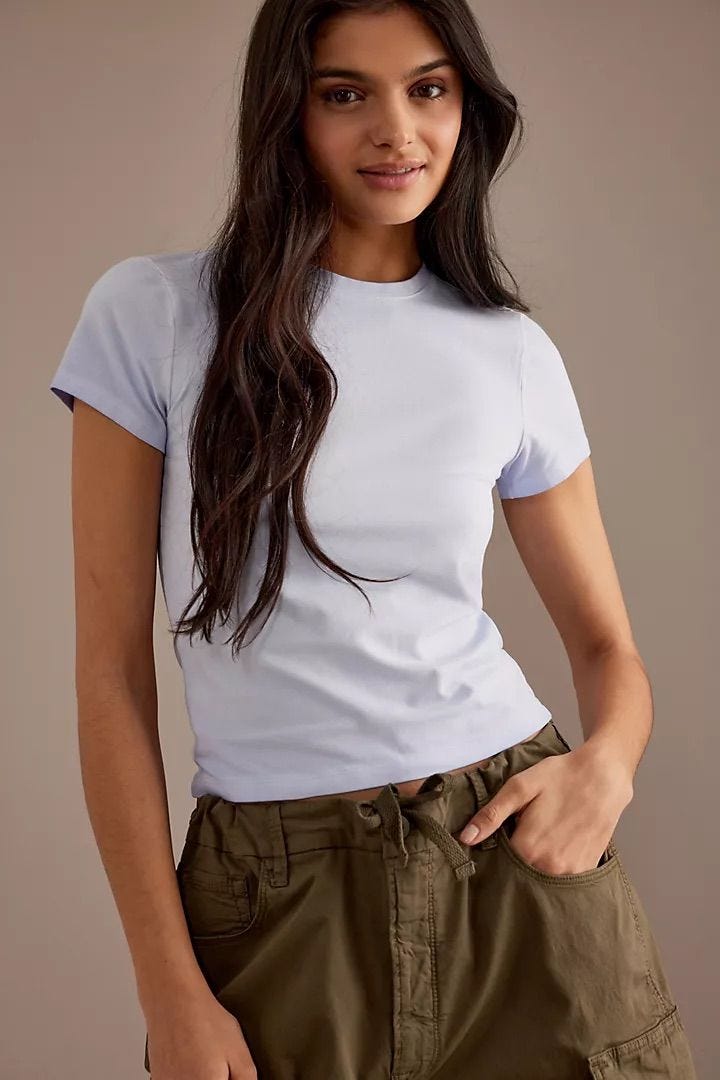 Crew Neck Short-Sleeve T-Shirt