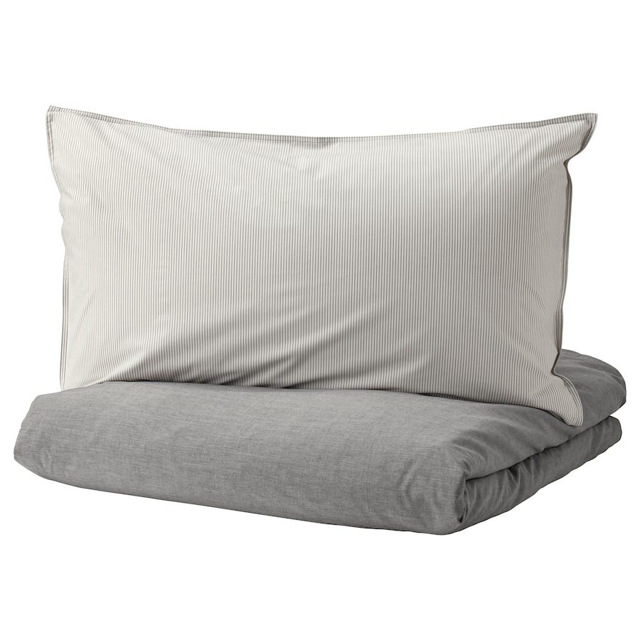 BLÅVINDA duvet cover and pillowcase