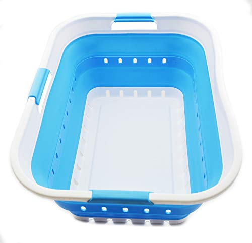Collapsible Plastic Laundry Basket