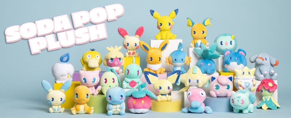 Pokémon Soda Pop Plush