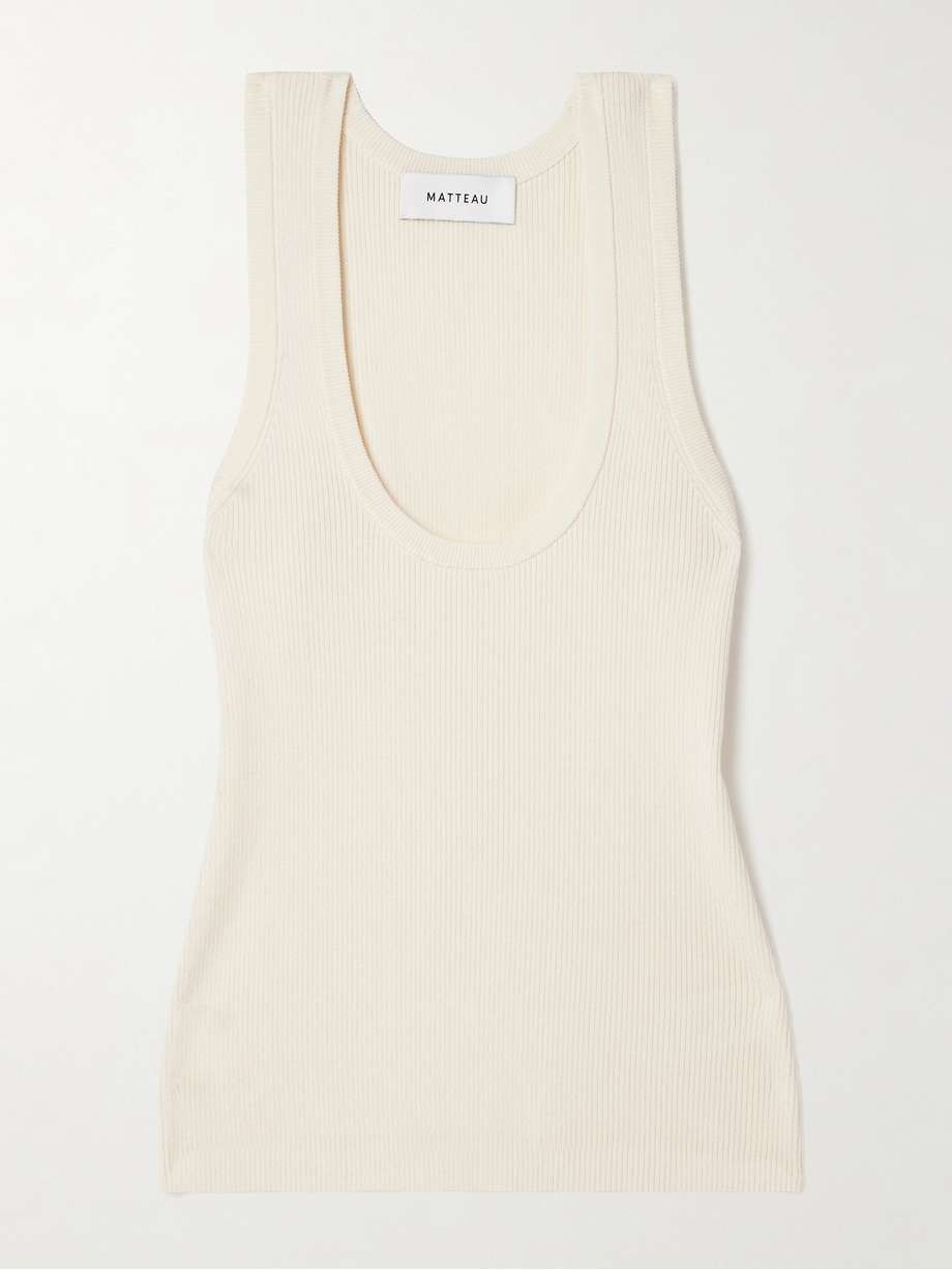 Ribbed-Knit Tank