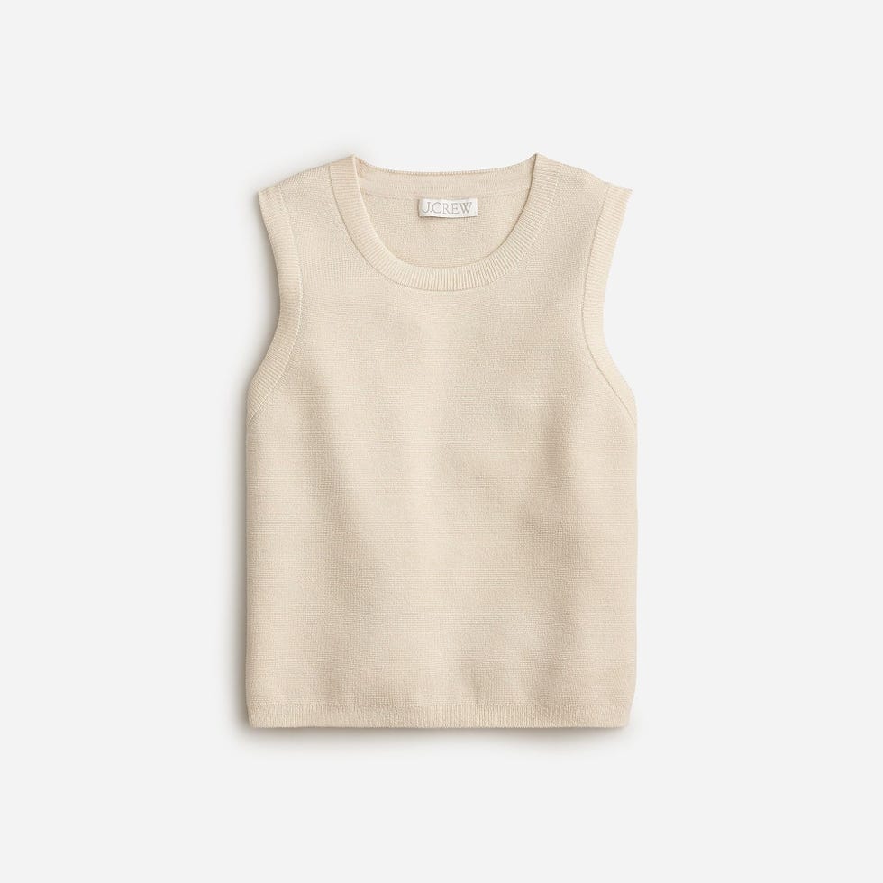 Sleeveless Sweater Shell