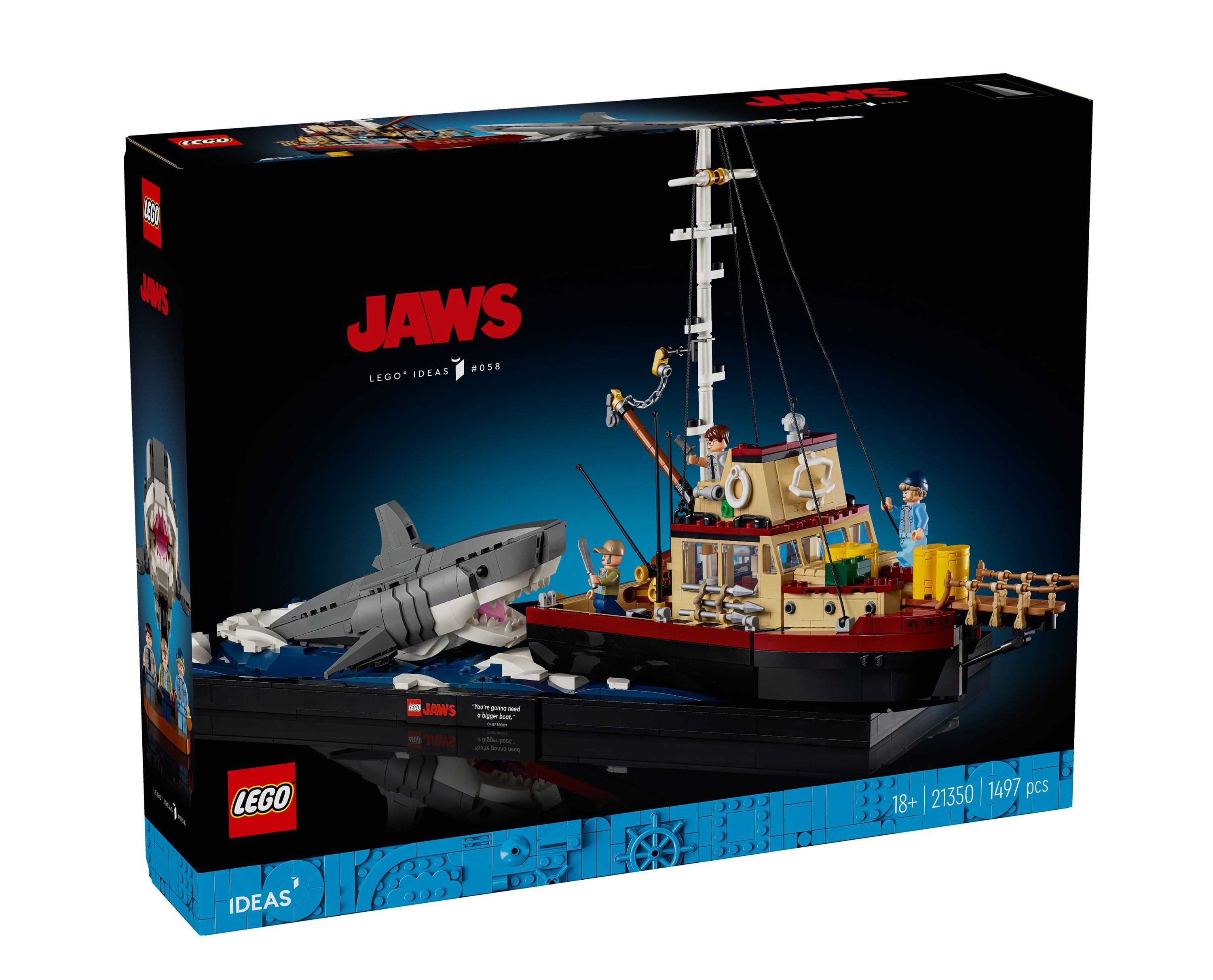 LEGO's new Jaws set is a must-have for fans