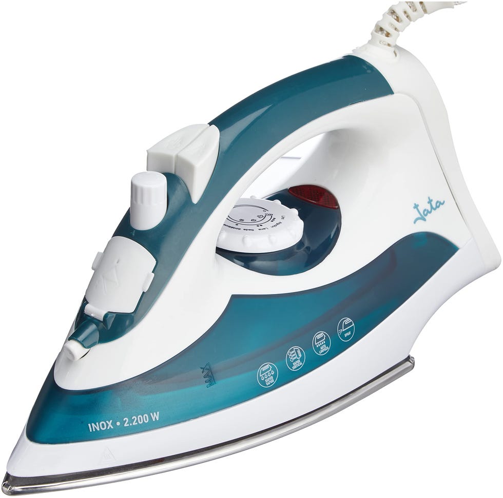 Plancha de vapor con suela de acero