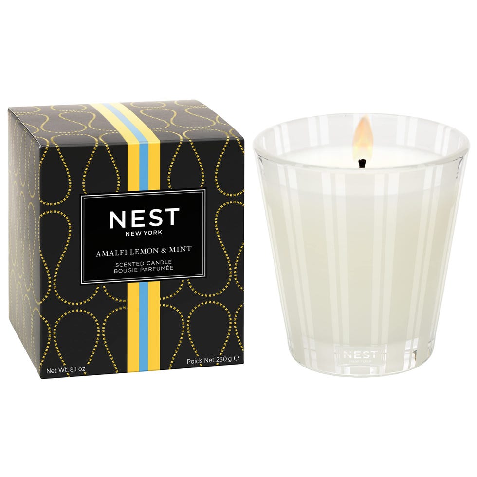 Amalfi Lemon & Mint Scented Classic Candle