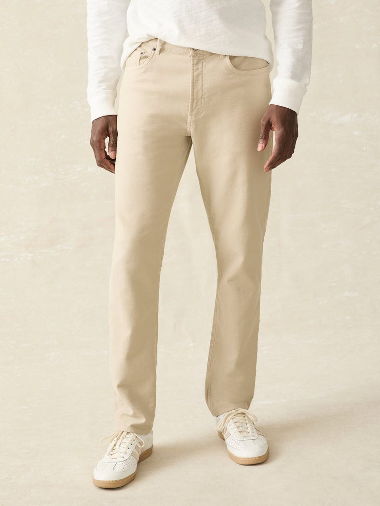 Stretch Terry 5-Pocket Pant