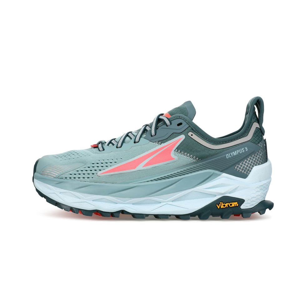 ALTRA AL0A7R74 Olympus 5 Trail Running Scarpa Donna, Blu oltremare, 40 EU