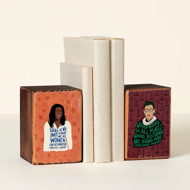 Quotes by Iconic Women Bookends