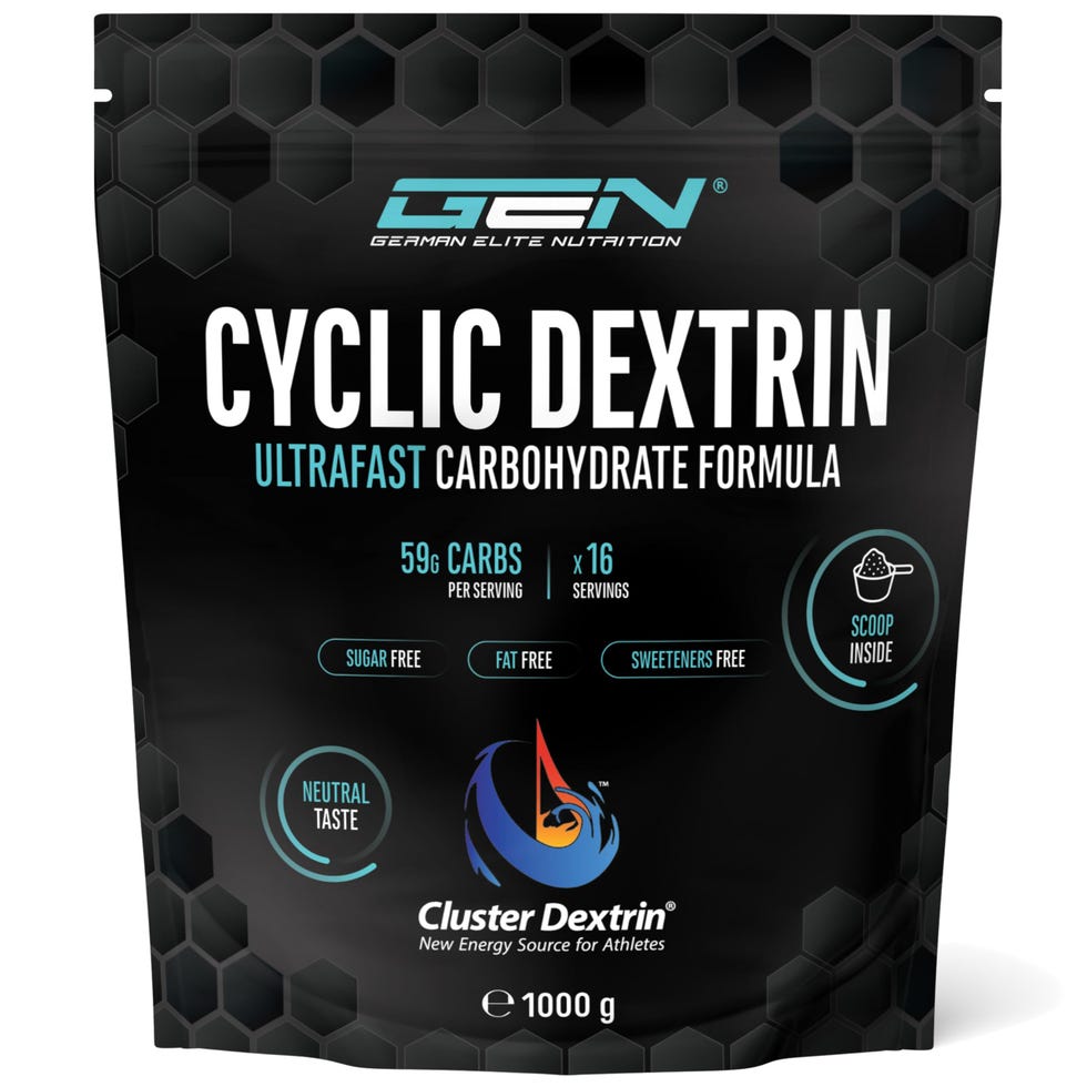 Destrina ciclica (Cluster Dextrin®) 1000 g - Polvere di carboidrati premium - Destrina ciclica altamente ramificata - Polvere energetica brevettata per una maggiore energia - Vegan