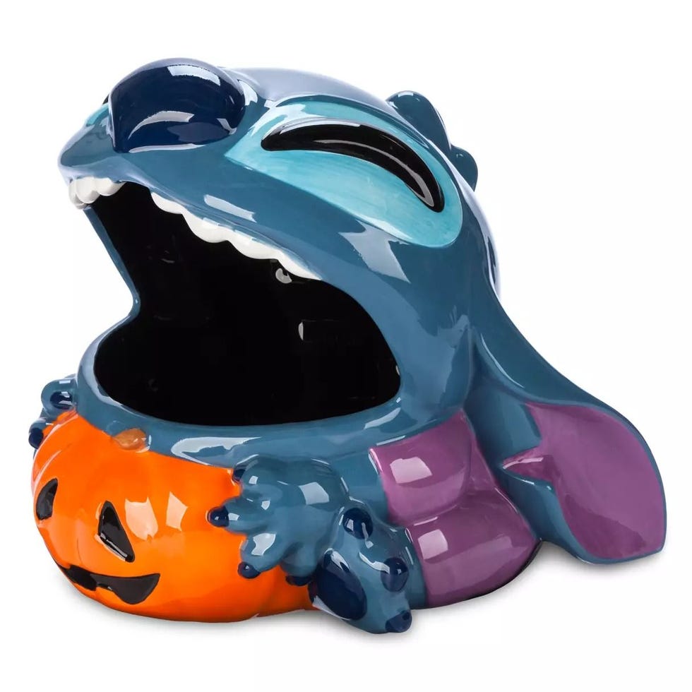 Stitch Pumpkin Halloween Candy Bowl