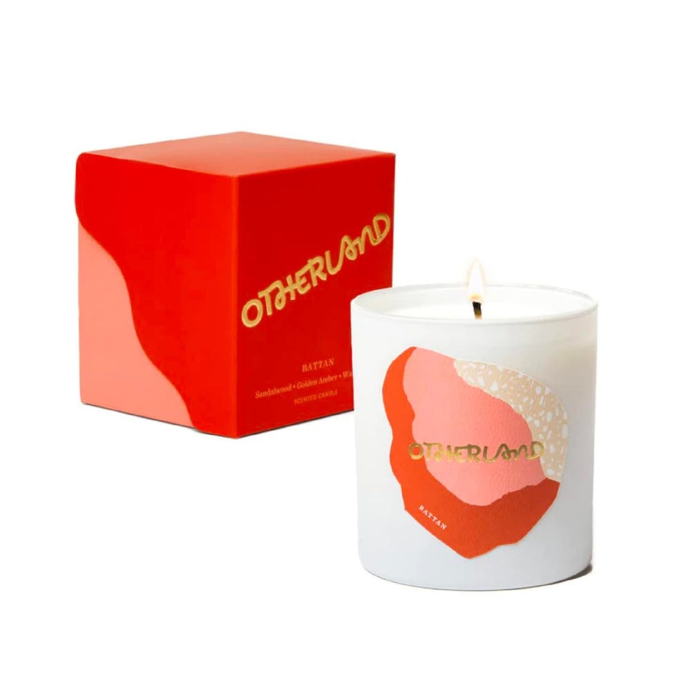 Rattan Sandalwood Scented Candle