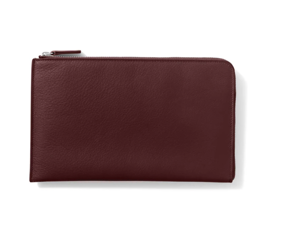 Slim Zip Travel Wallet