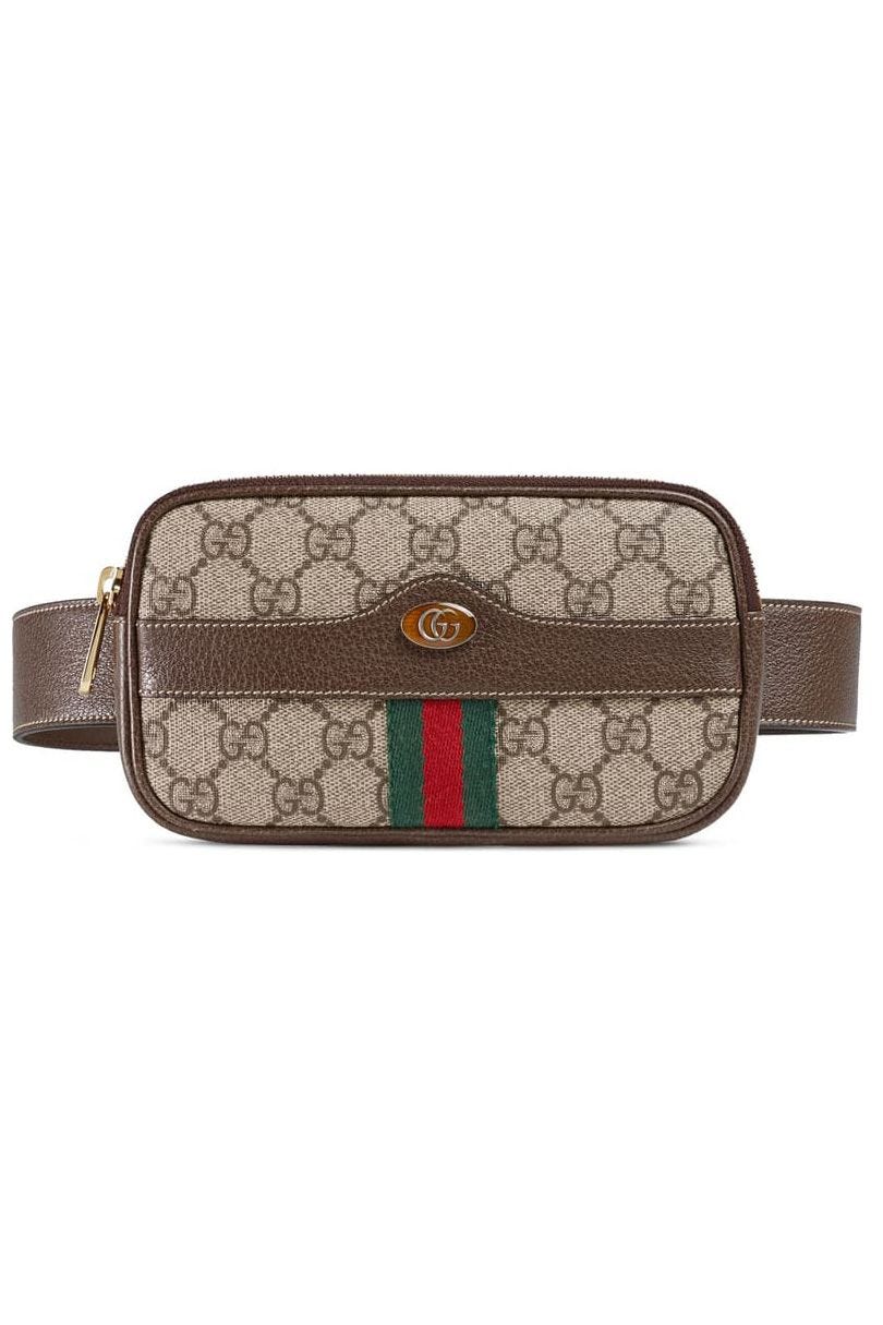 Ophidia GG Supreme Small Canvas Belt Bag