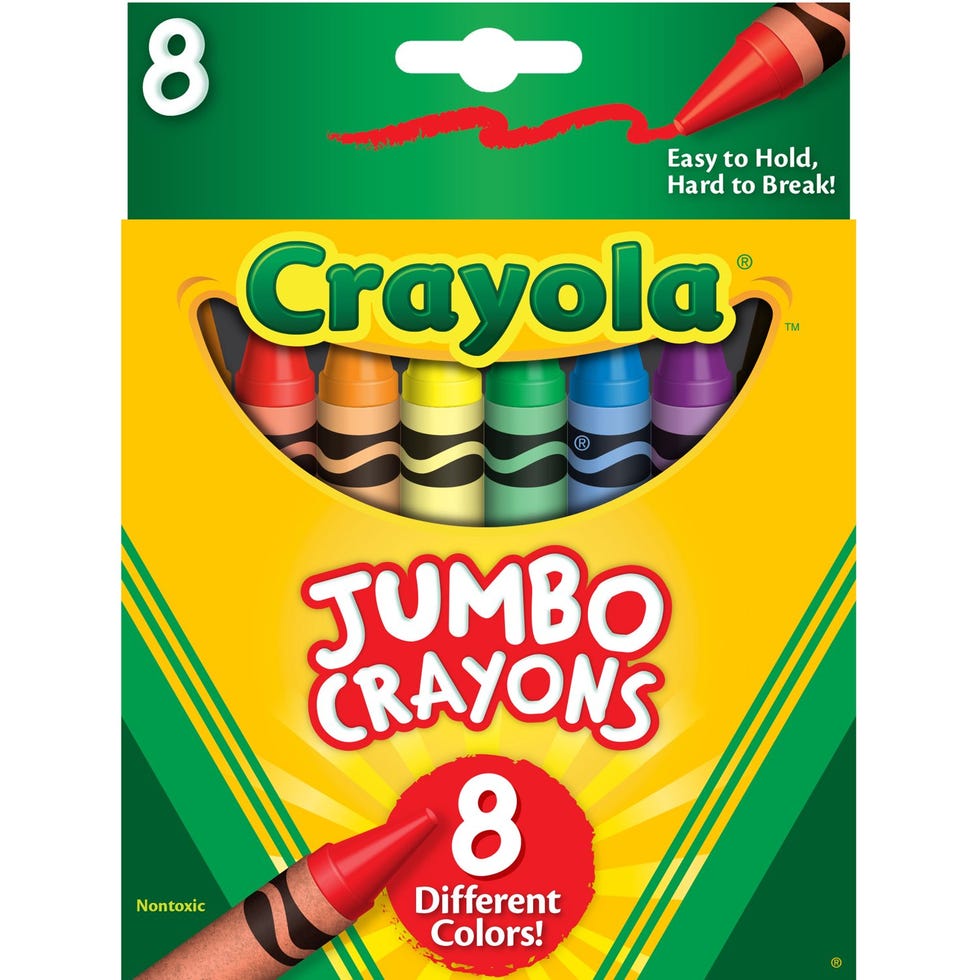 Jumbo Crayons, 8 Count 
