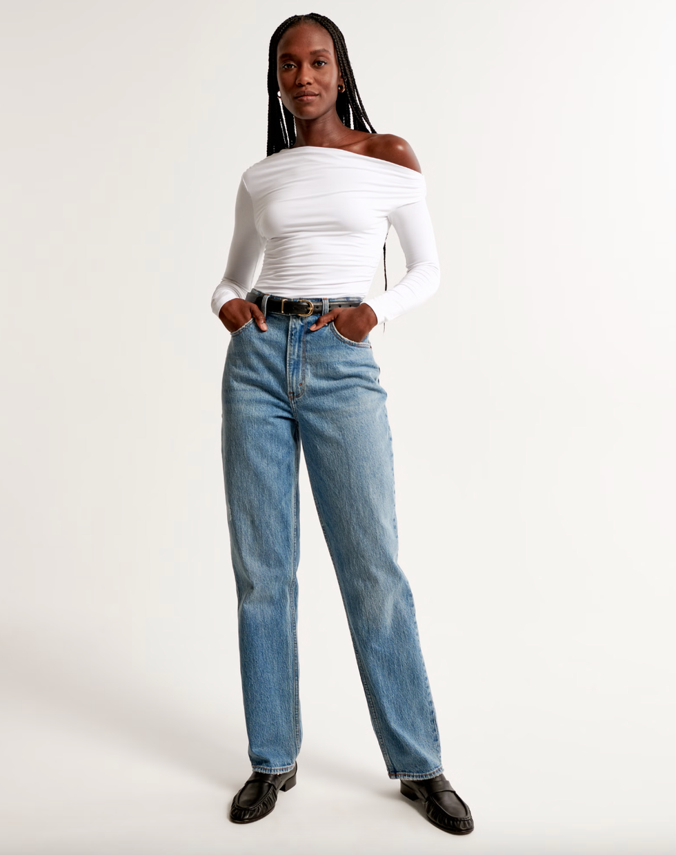 Ultra High Rise 90s Straight Jean