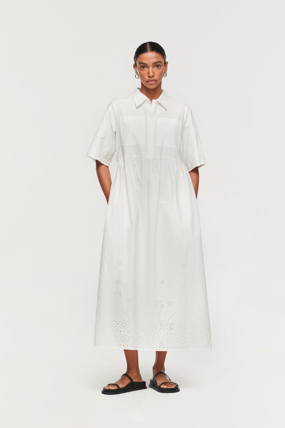 Broderie Dress