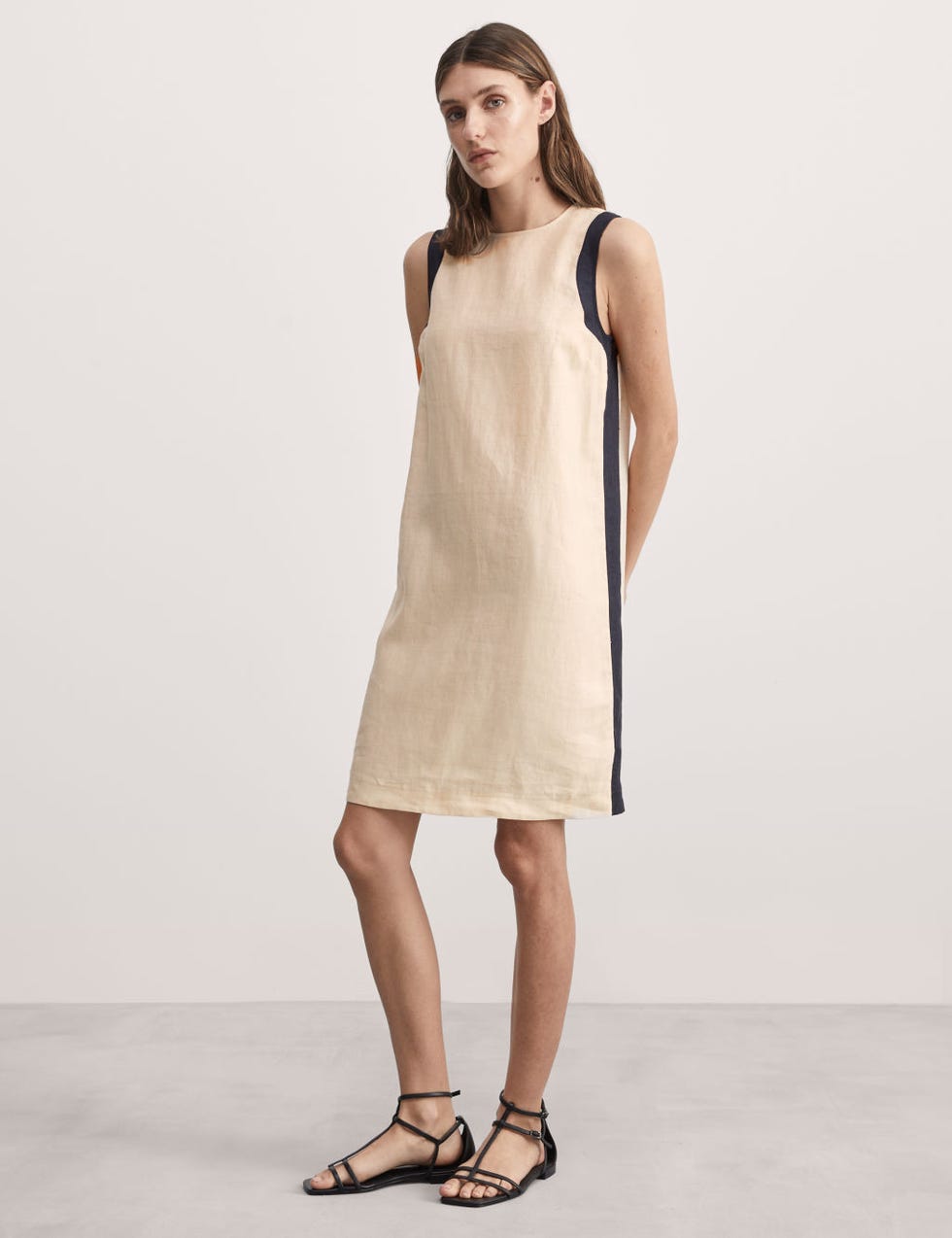 Linen Shift Dress