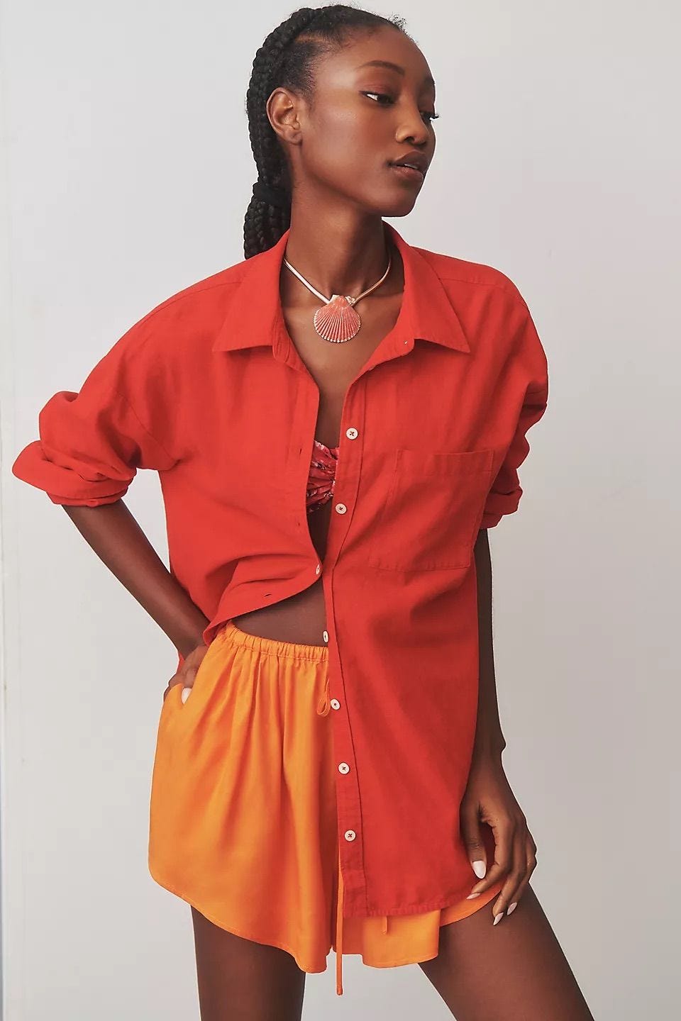 The Bennet Buttondown Shirt: Linen Edition