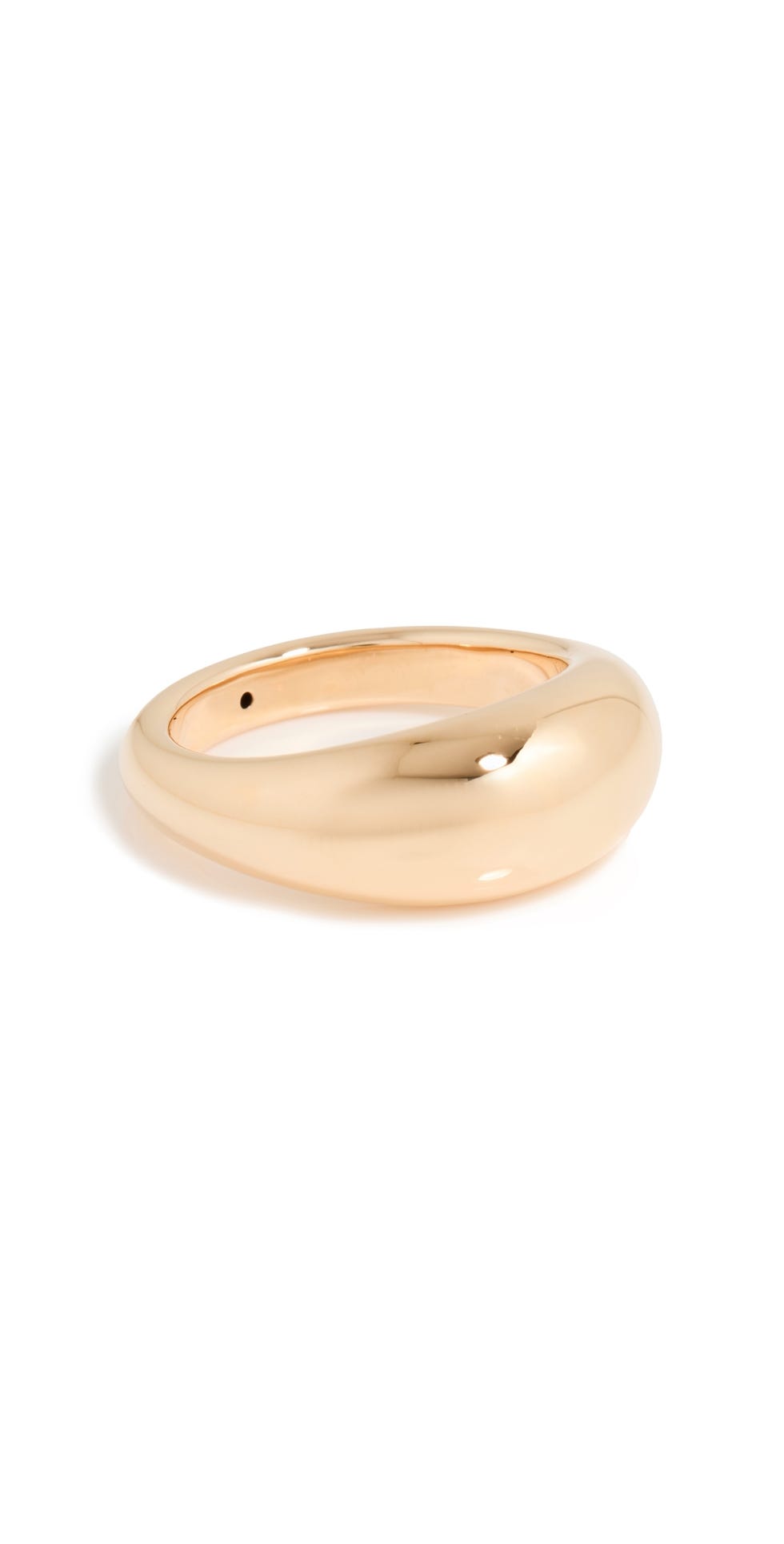 14k Gold Jumbo Dome Ring