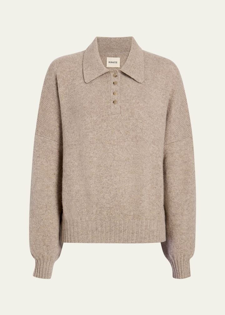 Rene Polo Cashmere Sweater