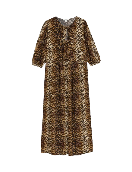 Marks Spencer s trending leopard print dress has serious designer vibes