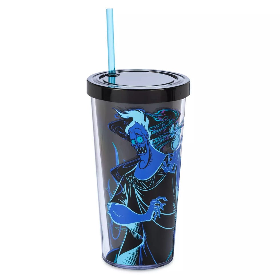 Hades mug with straw