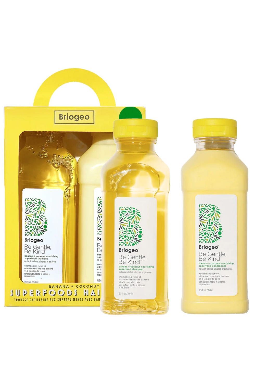 Duo shampoo e balsamo nutriente Superfoods Banana + Cocco